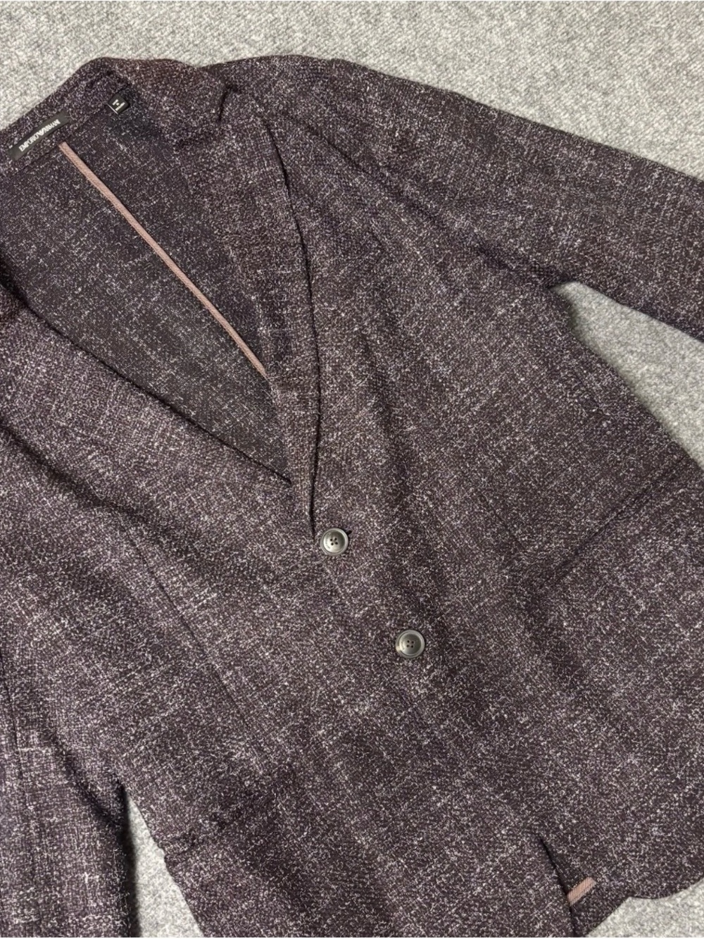Emporio Armani Men’s Virgin Wool Blazer Sz IT 54